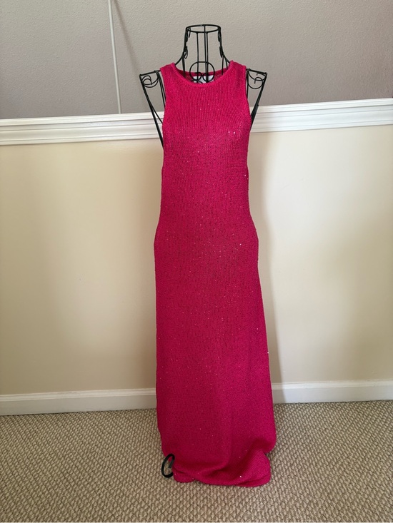 House of Harlow 1960 Dresses & Skirts - House of Harlow 1960 Sleeveless Fuchsia Knit Maxi Dress
